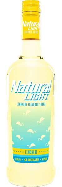 Picture of Natural Light Lemonade Flavored Vodka
