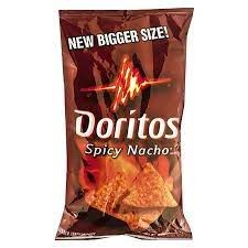 AlcHub. Doritos Nacho Cheese Flavored Tortilla Chips