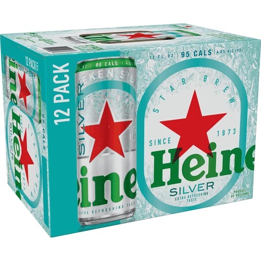 Picture of Heineken Silver 12Oz 12Pk Btls