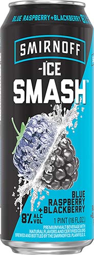 Picture of Smirnoff Ice Smash Blue Raspberry