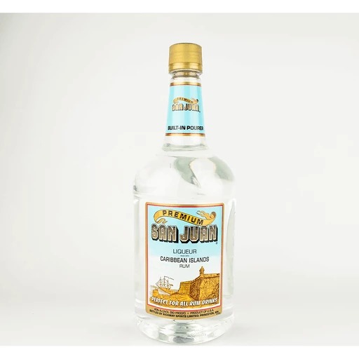 Cloud9Liquor. San Juan White Rum 80