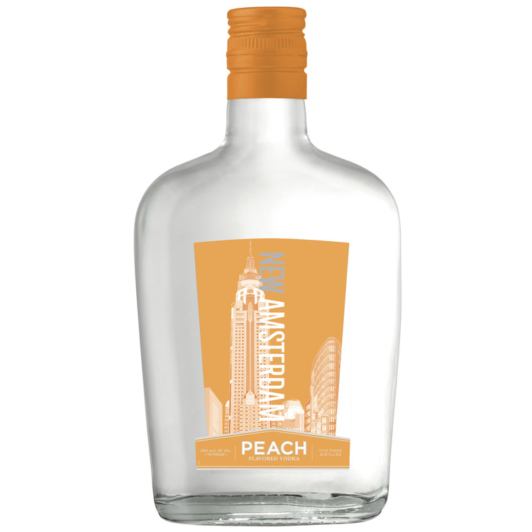 AlcHub. New Amsterdam Peach Flavored Vodka 70