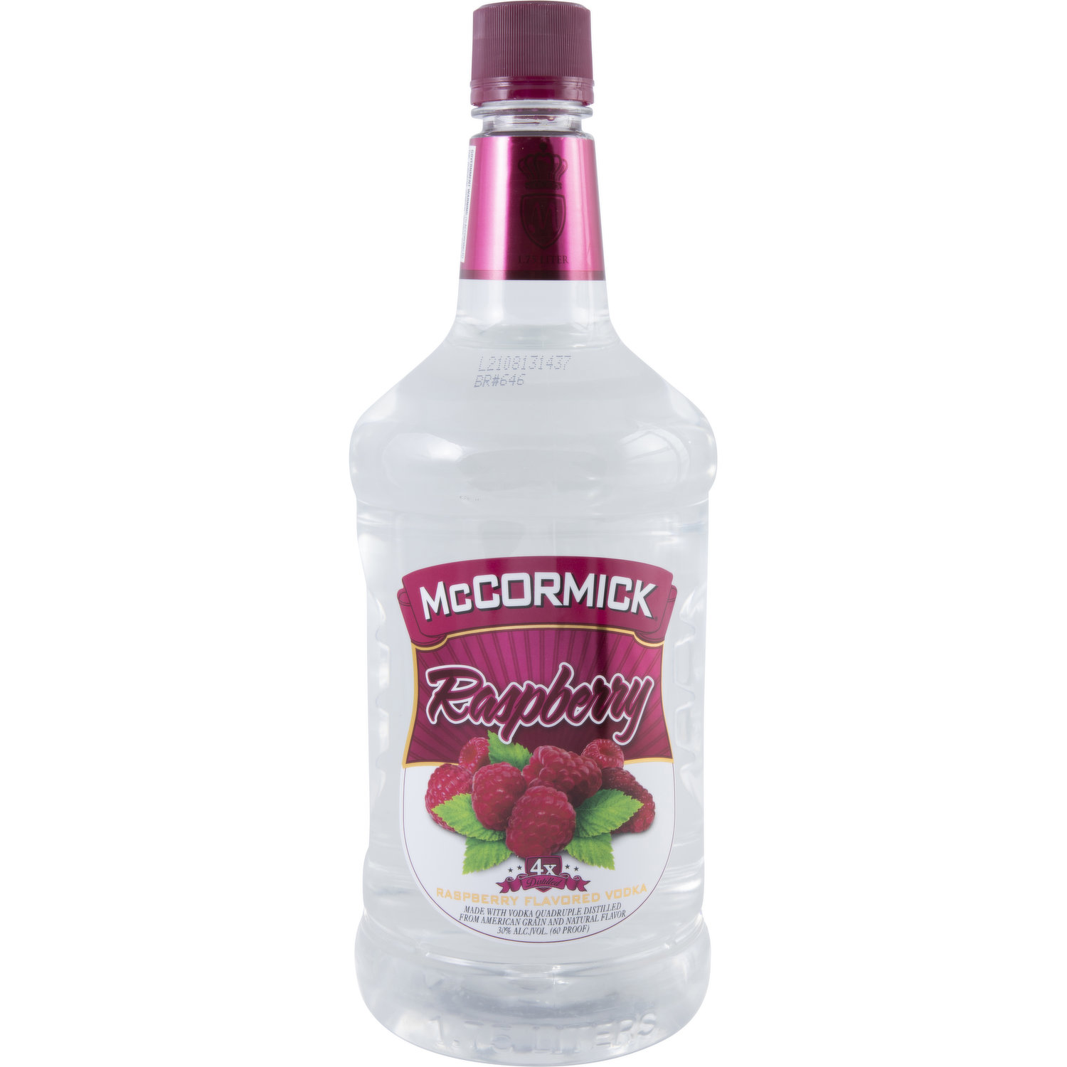 AlcHub. Mccormick Raspberry Flavored Vodka 60
