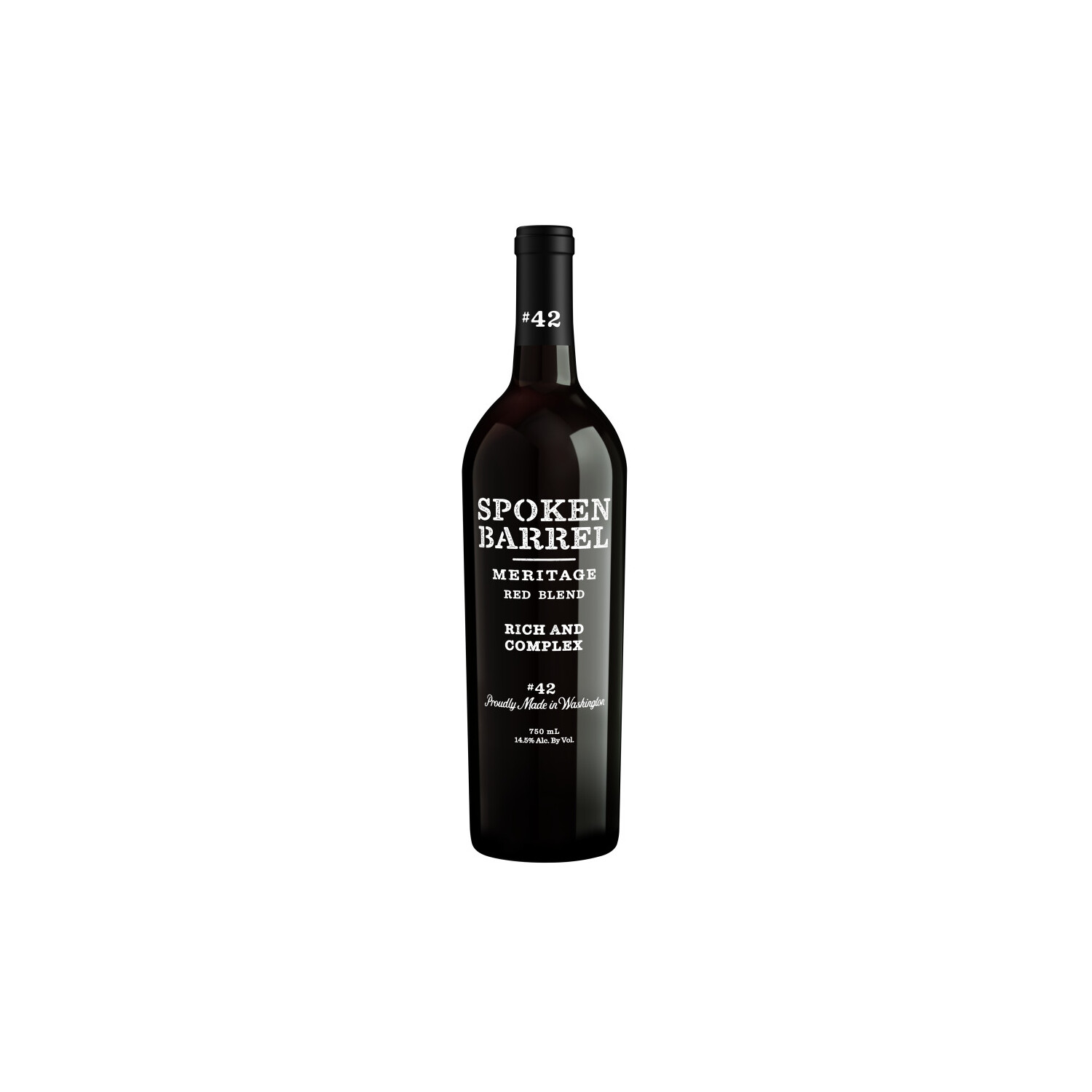 Picture of Spoken Barrel Meritage Red Blend Columbia Valley