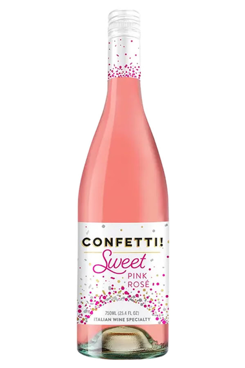 Picture of Confetti Sweet Pink Rose Flavored Wine