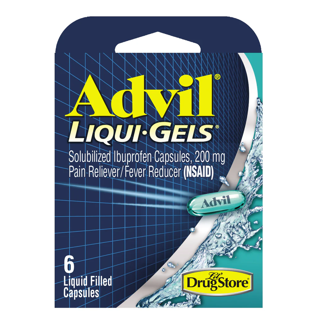 Picture of Advil Liquid Gels Peg Trial Ld