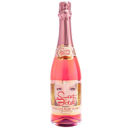 Picture of Sweet Bitch Moscato Rose Bubbly