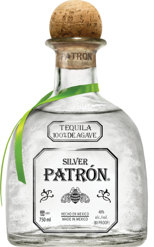 Picture of Patron Tequila Silver 80 W/ Mexican Heritage Tin