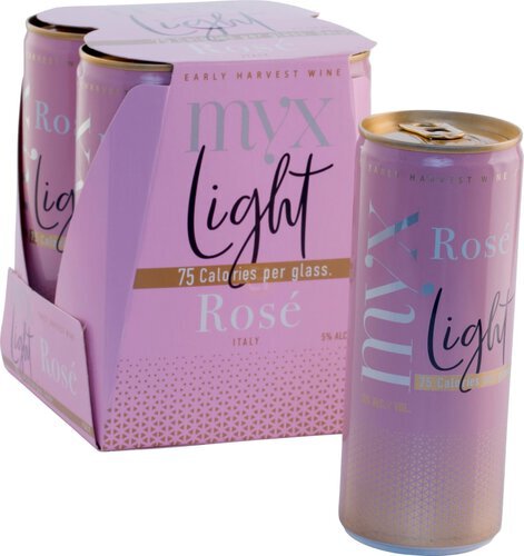 Picture of Myx Light Rose 4Pk Cans