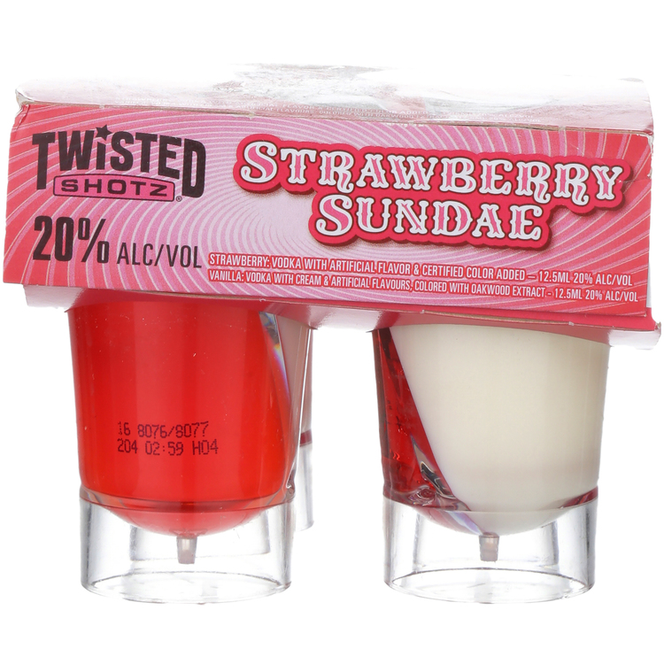 Picture of Twisted Shotz Strawberry Sundae Cocktail 40