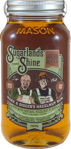 Picture of Sugarlands Shine Mark & Digger’s Hazelnut Rum