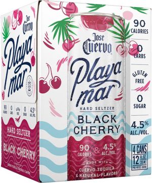 Picture of Jose Cuervo Playamar Black Cherry Hard Seltzer
