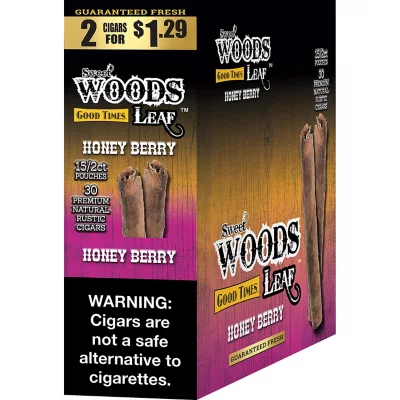 Picture of Sweet Woods 2/1.29 Honey Berry Cigars