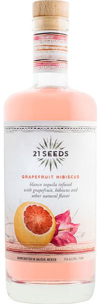 Picture of 21 Seeds Grapefruit Hibiscus Infused Blanco Tequila 70
