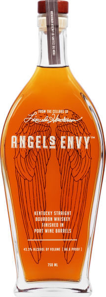 Picture of Angel's Envy Straight Bourbon Finished In Port Wine Barrels 86.6